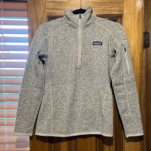 Patagonia Heathered Gray Fleece Pullover